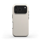 Tiny Beige Stripes MagSafe Tough Phone Case