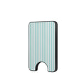 Mint Green Stripes Magnetic wallet