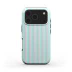 Mint Green Stripes Tough Phone Case