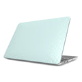 Mint Green Stripes MacBook Case
