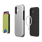 Wasabi Yellow Stripes Magnetic wallet