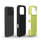 Wasabi Yellow Stripes Tough Phone Case