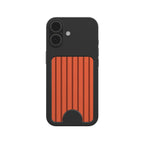 Topaze Orange Stripes Magnetic wallet