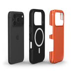 Topaze Orange Stripes MagSafe Tough Phone Case