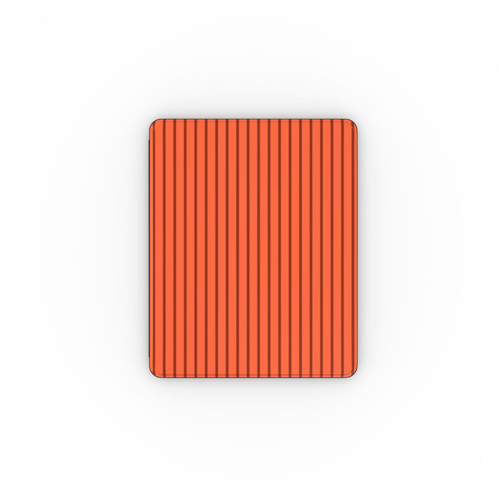 Topaze Orange Stripes Apple iPad Case
