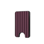 Mamtom Purple Stripes Magnetic wallet