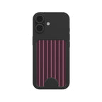 Mamtom Purple Stripes Magnetic wallet