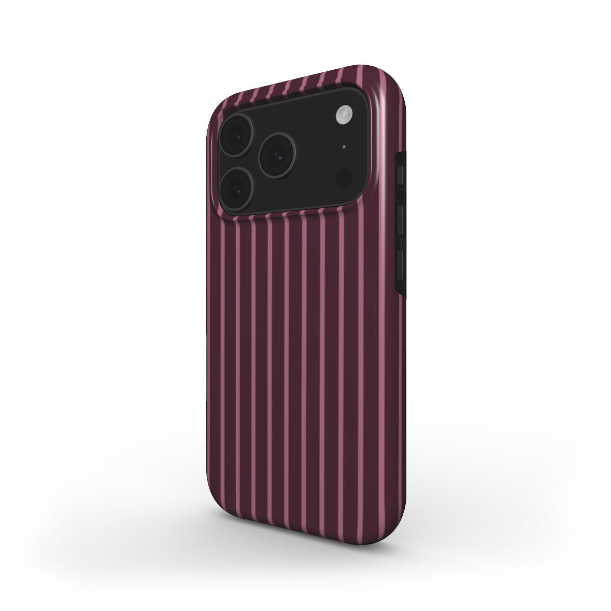 Mamtom Purple Stripes Tough Phone Case