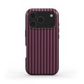 Mamtom Purple Stripes Tough Phone Case