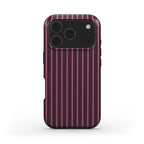 Mamtom Purple Stripes Tough Phone Case