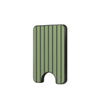 Chocomint Green Stripes Magnetic wallet