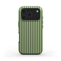 Chocomint Green Stripes Tough Phone Case