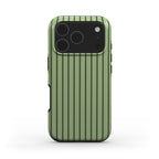 Chocomint Green Stripes Tough Phone Case