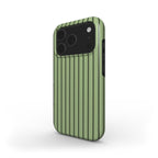 Chocomint Green Stripes MagSafe Tough Phone Case