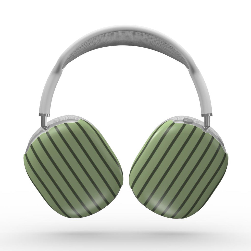 Chocomint Green Stripes Apple AirPods Max Tough Case