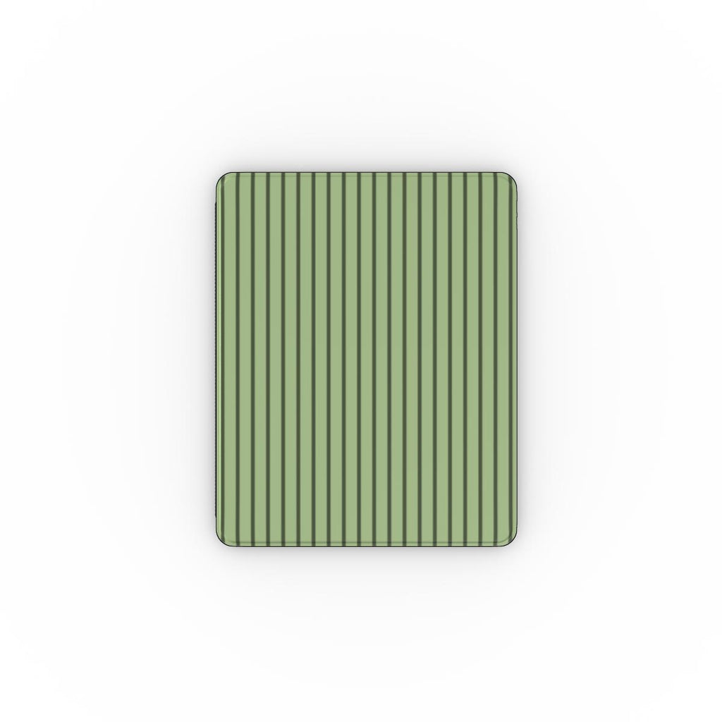 Chocomint Green Stripes Apple iPad Case