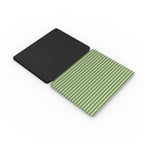 Chocomint Green Stripes Apple iPad Case