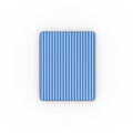 Cold Blue Stripes Apple iPad Case