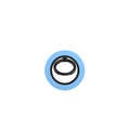 Cold Blue Stripes Ring Holder