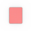 Red Gingham Apple iPad Case