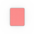 Red Gingham Apple iPad Case