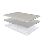 Tiny Beige Stripes MacBook Case