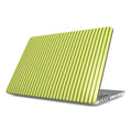 Wasabi Yellow Stripes MacBook Case