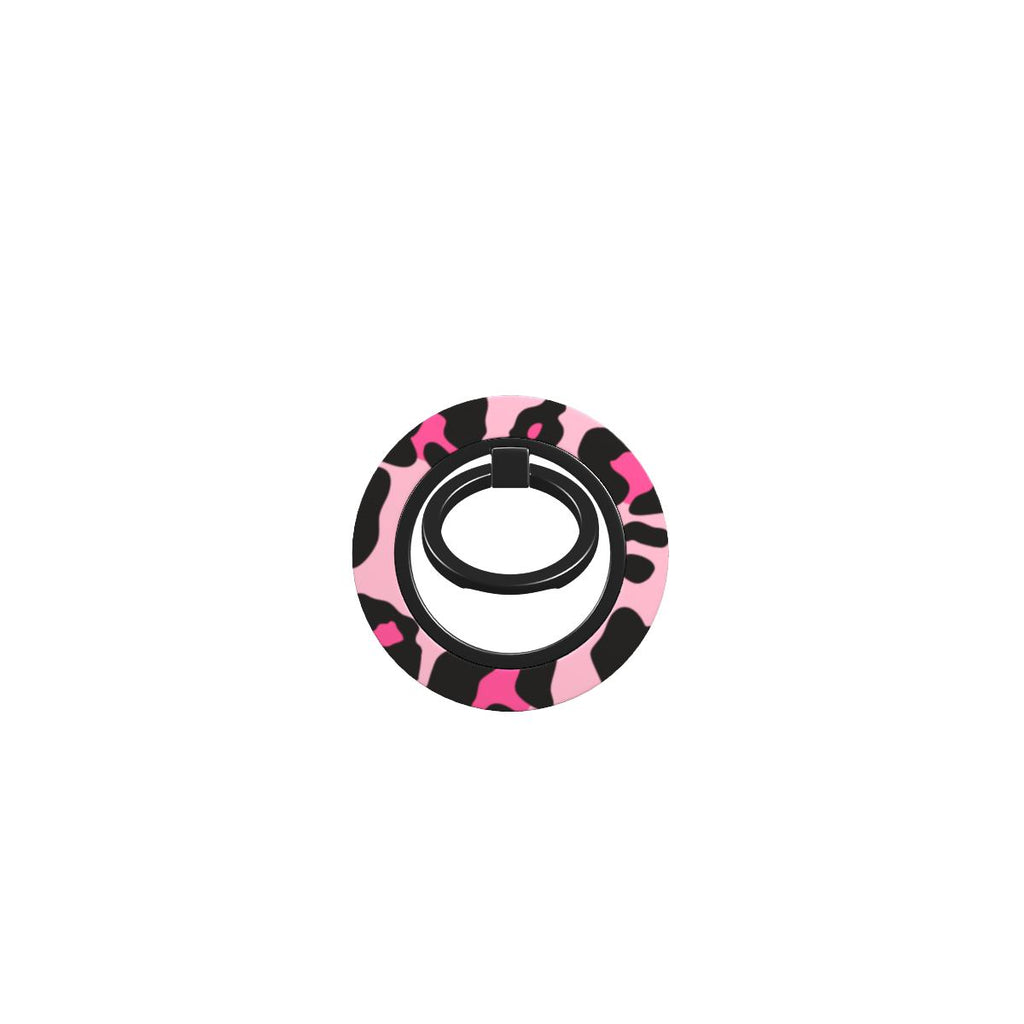 Black Pink Leopard Ring Holder