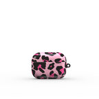 Black Pink Leopard Apple AirPods Tough Case