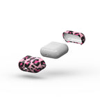 Black Pink Leopard Apple AirPods Tough Case