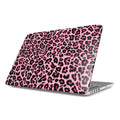 Black Pink Leopard MacBook Case