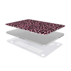 Black Pink Leopard MacBook Case