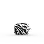 Black in White Leopard Apple AirPods Tough Case