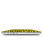 Black in Yellow Tiger MacBook Case
