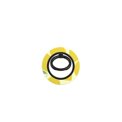 Yellow Lemon Abstract Ring Holder