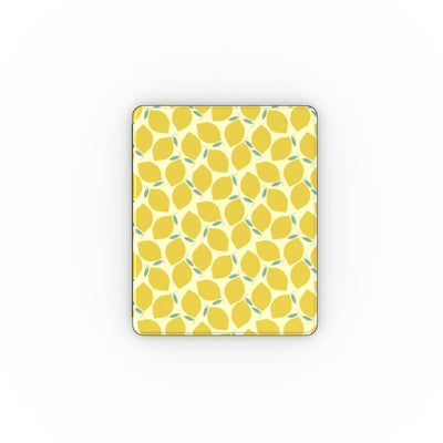 Yellow Lemon Abstract Apple iPad Case