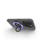 Purple Abstract Wave Ring Holder