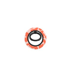 Orange Abstract Wave Ring Holder