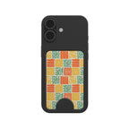 Tropical Abstract Tile Magnetic Wallet