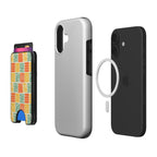 Tropical Abstract Tile Magnetic Wallet