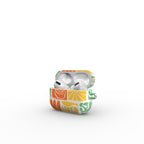 Tropical Abstract Tile Apple AirPods Tough Case