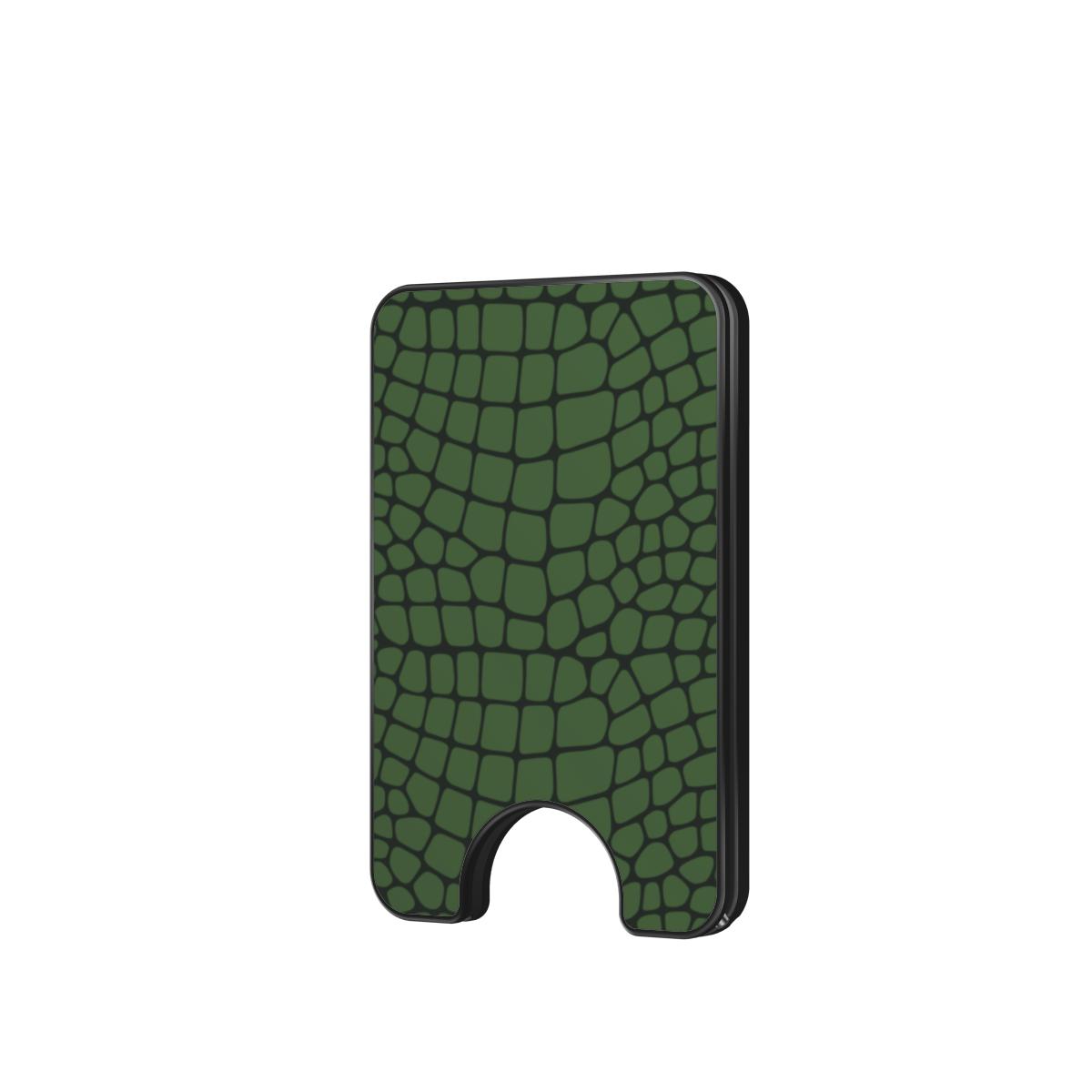 Green Snake Magnetic Wallet