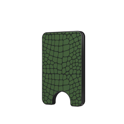 Green Snake Magnetic Wallet
