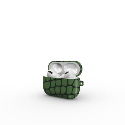 Green Snake Apple AirPods Tough Case