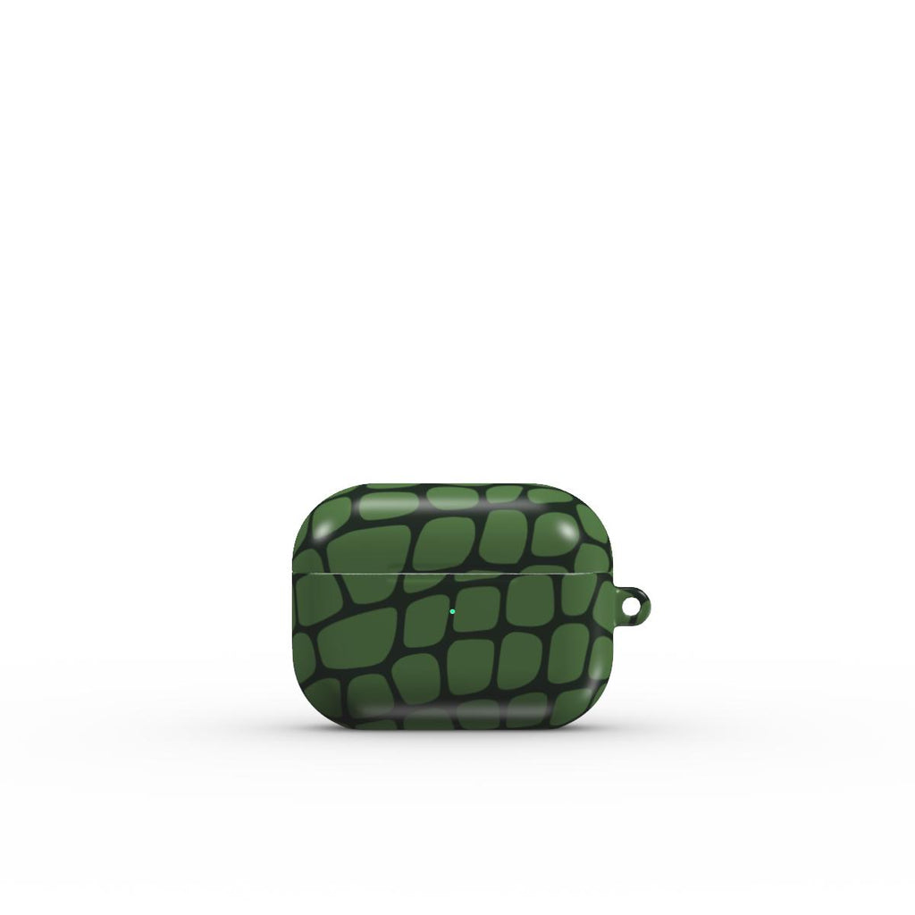 Green Snake Apple AirPods Tough Case