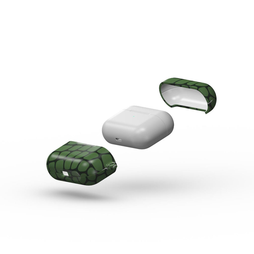 Green Snake Apple AirPods Tough Case