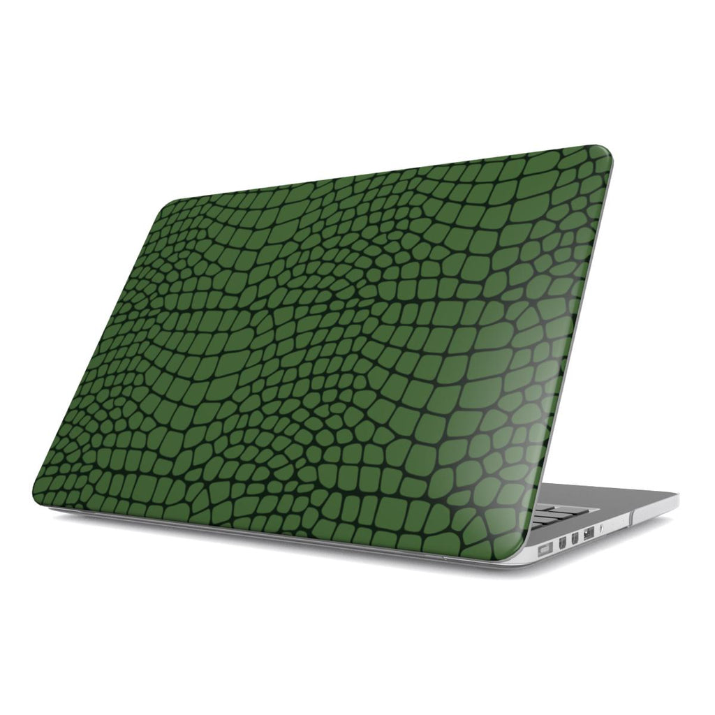 Green Snake MacBook Case