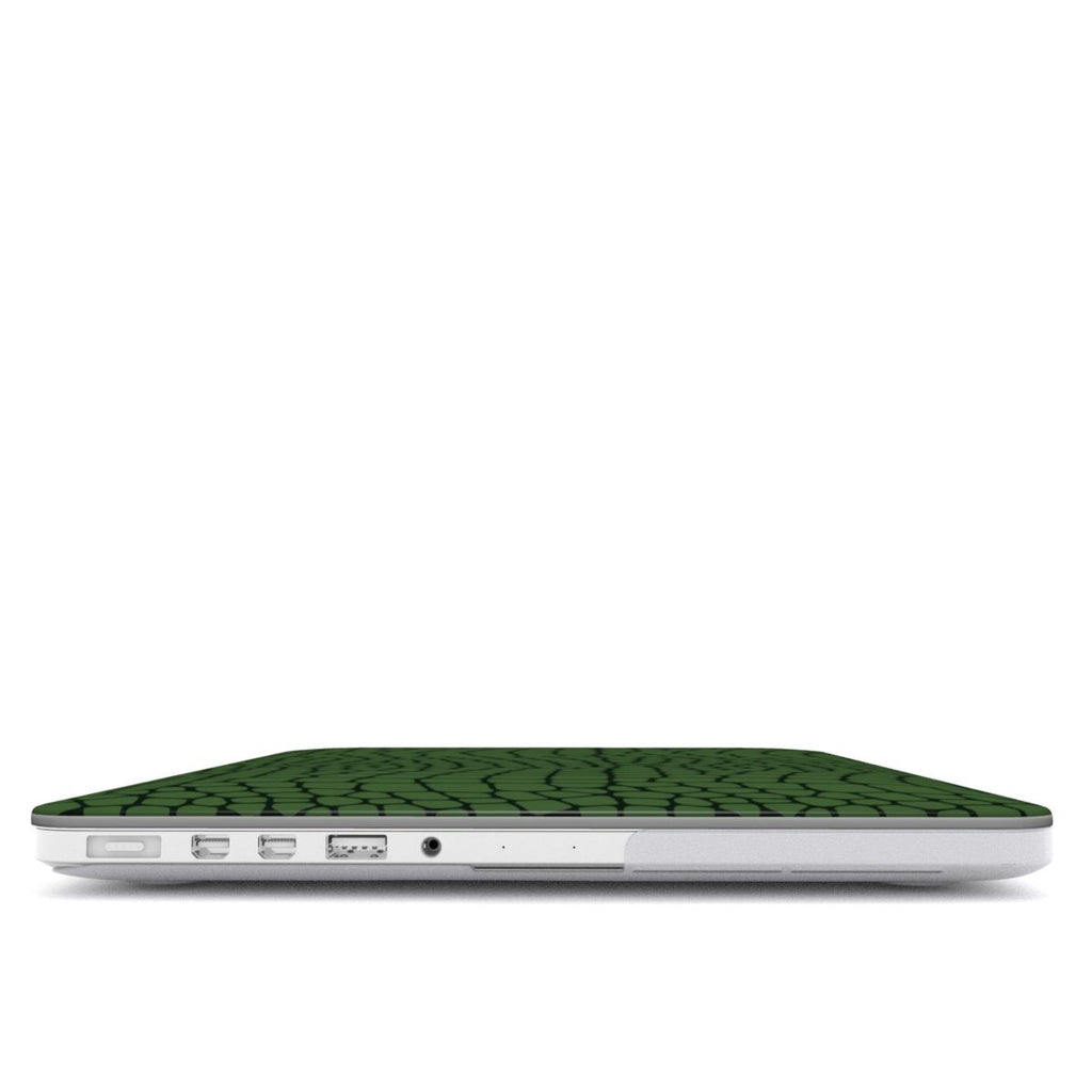 Green Snake MacBook Case