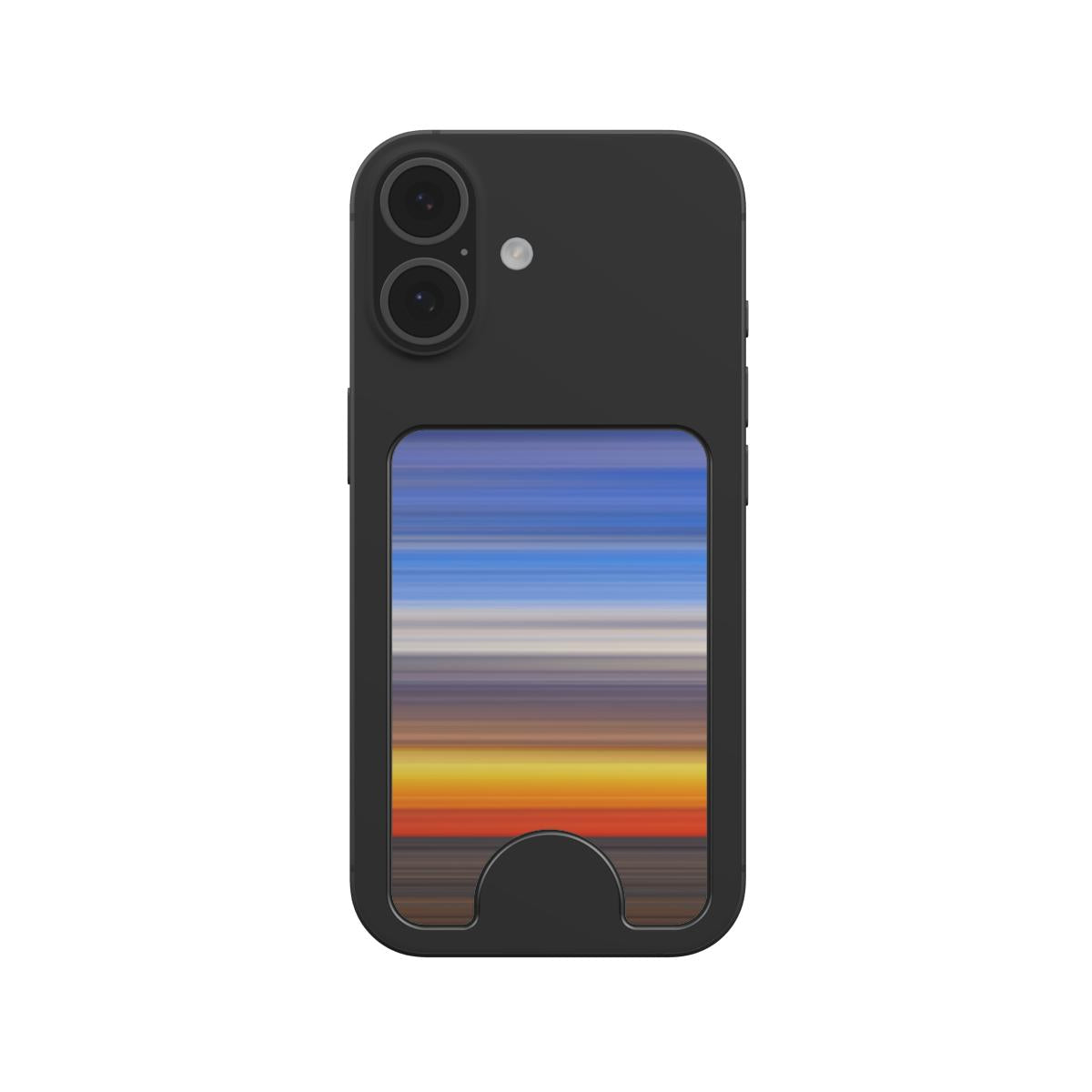 Sunset Gradient Magnetic Wallet