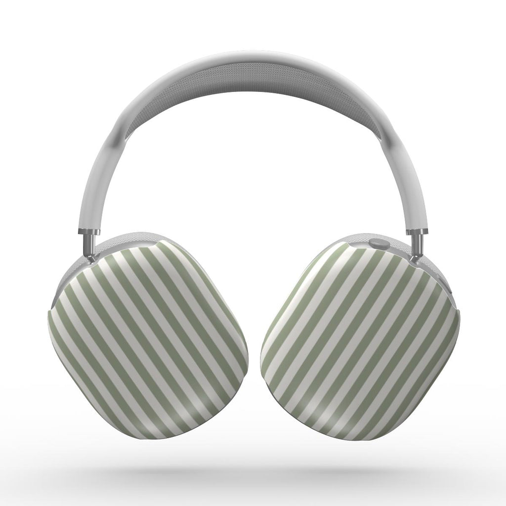 Sage Stripes Apple AirPods Max Tough Case